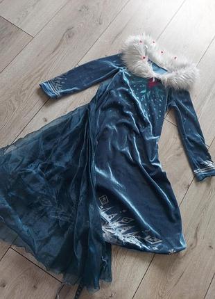 Костюм сукня плаття принцеси ельзи холодне серце