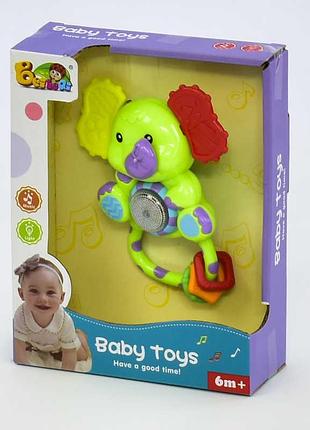 Погремушка 1101 слоник (96/2) в коробке