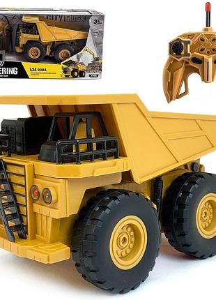 Карьерный самосвал на радиоуправлении с аккумулятором