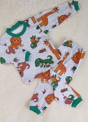 Тепла байкова піжама для дітей