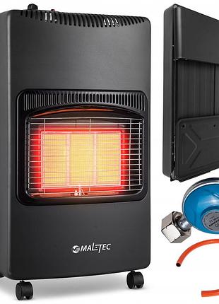 Газовий обігрівач maltec gas-5000wt 4.2 квт: інфрачервоний, керамічний, з редуктором