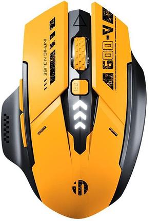 Мышь компьютерная inphic a009 беспроводная бесшумная 2400dpi 2,4g bluetooth 500mah