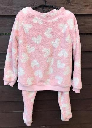 Пижама махровая,пижамка теплая