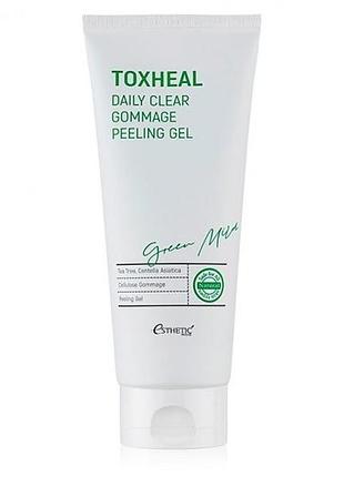 Пілінг-гель для обличчя esthetic house toxheal daily clear gommage peeling gel 200мл