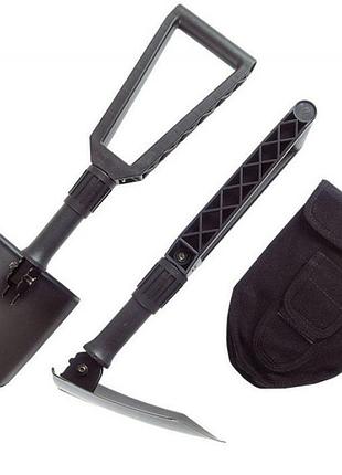 Fiskars універсальна складна лопата 24.9 - 59 см з чохлом, сталь зі сплаву алюмінію 1000621/131320