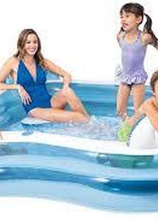 Надувний басейн intex квадратний 229 x 229 см