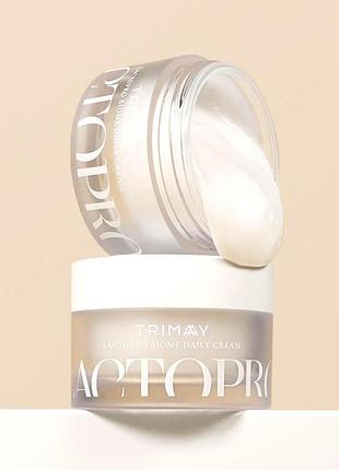 Крем із лактобактеріями для зміцнення біома шкіри trimay lactopro biome daily cream 50 мл