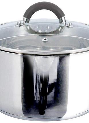 Gt-1102-16 кастрюля practico gusto (с силиком.ручками), 16 см, 1,9 л