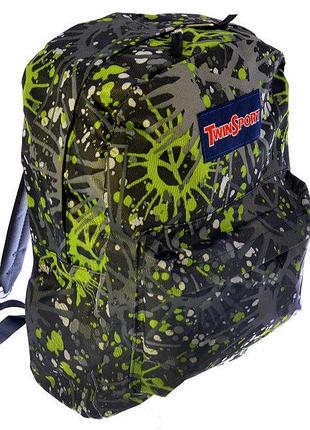 Рюкзак с карманом peace 9001-1