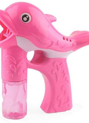 Пистолет мыльные пузыри дельфин