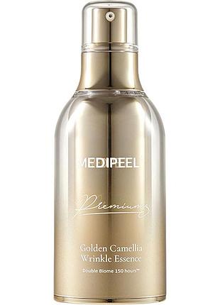 Премiум-есенція для обличчя від зморшок medi-peel premium golden camellia wrinkle essence, 50 мл