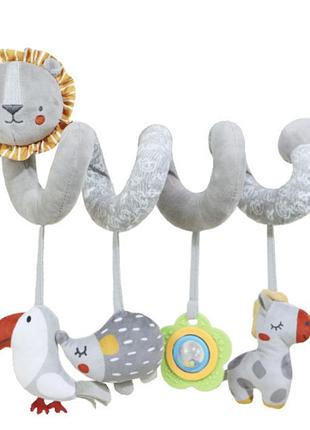 Подвесная игрушка-спираль для детской кроватки коляски игрового центра лев