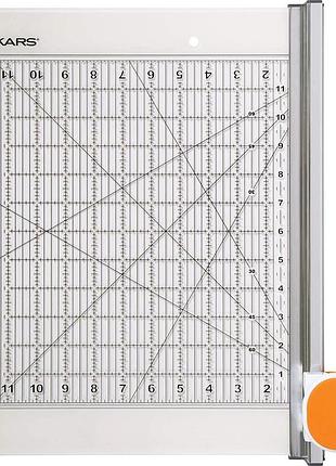 Fiskars професійний роликовий ніж ø45 та лінійка для тканини (12 "x 12") 1016264