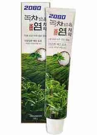 Зубна паста із сіллю й екстрактом зеленого чаю dental clinic 2080, 120 грамів