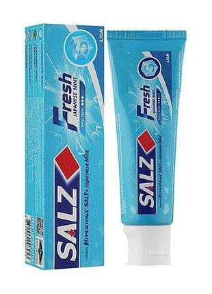 Зубна паста освіжальна lion thailand salz fresh 90 г