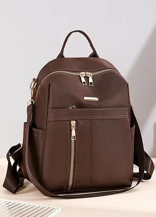 Рюкзак сумка повседневный женский нейлоновый 2в1 balina | mk525-3