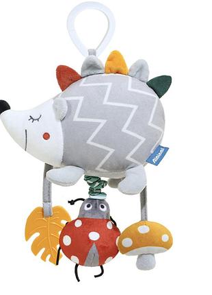 Подвесная музикальная игрушка для детской кроватки коляски игрового центра ежик