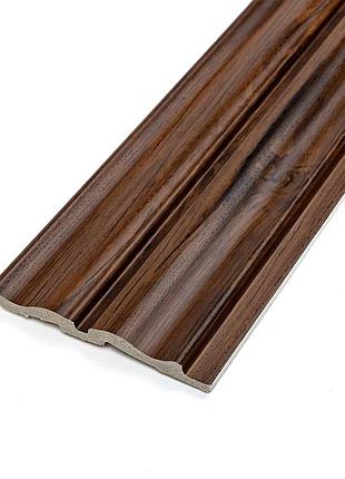 Рейка декоративная ps 2900х120х12мм бронзовый венге sw-00002144-