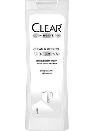 Шампунь clear против перхоти для мужчин очистка и свежесть 400 мл
