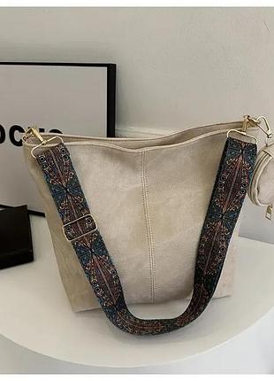 Сумка жіноча шоппер з гаманцем fashion | 8312-4