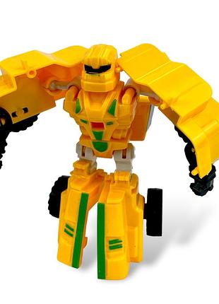 Игровой набор робот тобот мини бетономешалка tobots x ( желтый ) 310636