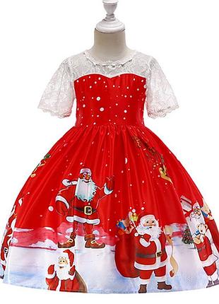 Рождественское, новенькое платье,для девочки р.150