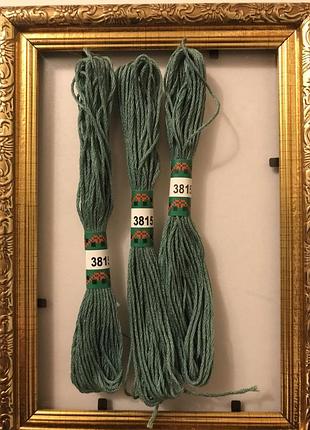 Мулине peri 3815 8м, 100% длинноволокнистый египетский хлопок, нитки для вышивки
