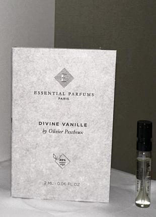 ❤️essential parfums divine vanille, пробник, оригинал