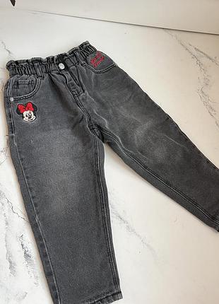 Утеплені джинси на флісі zara 2-3