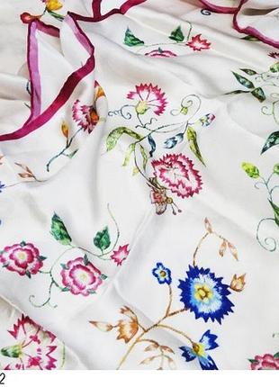 Платок шарф шелковый