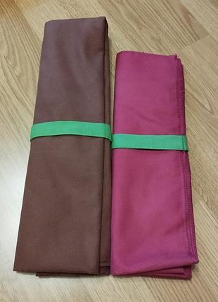 Набор спортивных полотенец микрофибра. быстросохнущие большые банные полотенца