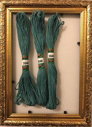 Мулине peri 3848 8м, 100% длинноволокнистый египетский хлопок, нитки для вышивки