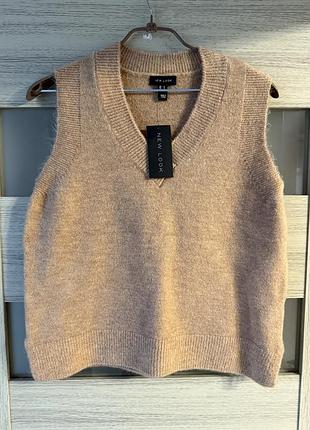 Теплая женская жилетка m