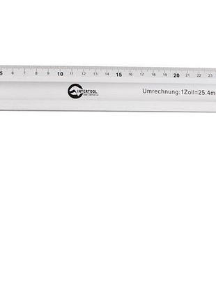 Угольник intertool 300 мм алюминиевый (mt-2062)