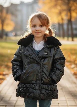 Курточкаfun&fun на дівчинку 110 см