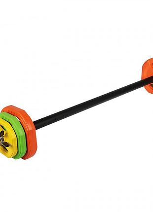 Складальні для аэробики и фитнеса sportvida body pump (боди памп) 20 кг кг sv-hk0377