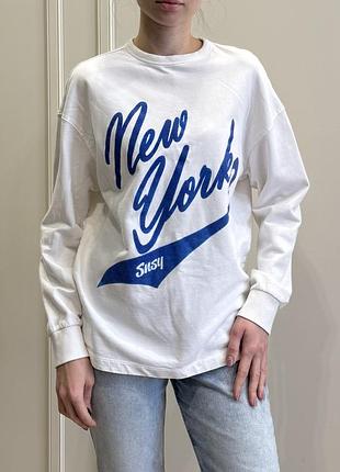 Світшот sinsay жіночий білий розмір xs більше мірить