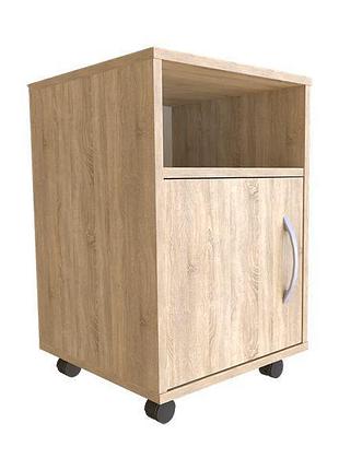 Тумба офісна rita дуб сонома з роликами