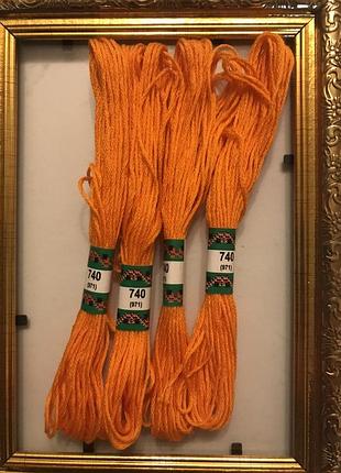 Муліне peri 740 971 8м, 100% довговолокниста єгипетська бавовна, нитки для вишивки