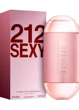 Парфюмированная вода женская carolina herrera 212 sexy 100мл.