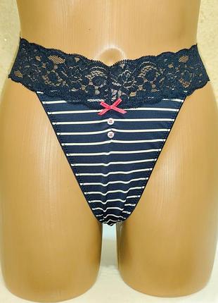 Красивые трусики стринги m-l.