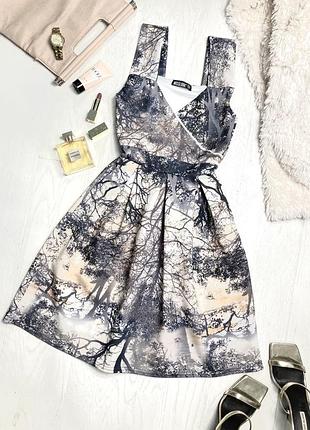 Оригінальна сукня misslook з дайвінг тканини