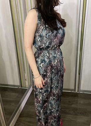 Сукня сарафан👗👠💄 в підлогу розмір/10/ м river island рівер айленд красивий принт