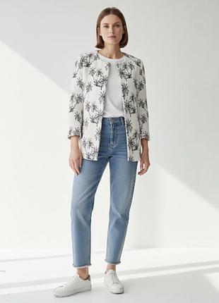 Жіночий жакардовий жакет zara