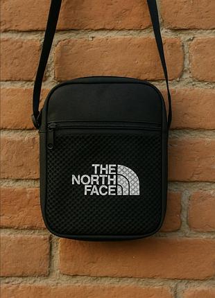 Сумка барсетка the north face, черная сумка через плечо, мужская сумка тнф, барсетка зе нор фейс