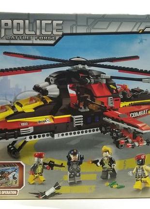 Конструктор "police" 654 детали