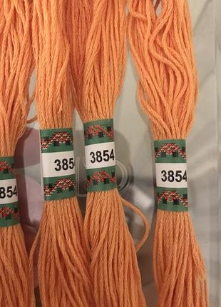 Мулине peri 3854 8м, 100% длинноволокнистый египетский хлопок, нитки для вышивки