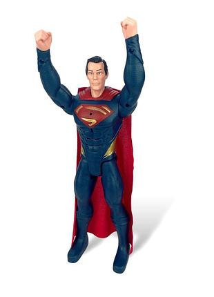 Фігурка супермен s superman marvel "супергерой. месники" 30см зі звуком і світлом