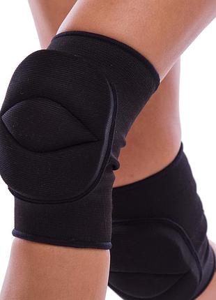 Наколенник для волейбола zelart bc-7102 2шт черный, s