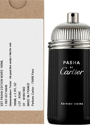 Cartier pasha de cartier edition noire туалетная вода (тестер)